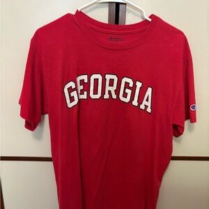 Red Georgia unisex size medium t shirt